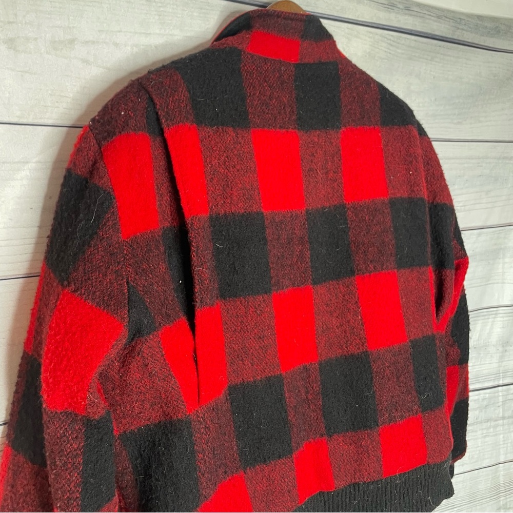 Woolrich Buffalo plaid bomber jacket XL - Picture 13 of 14